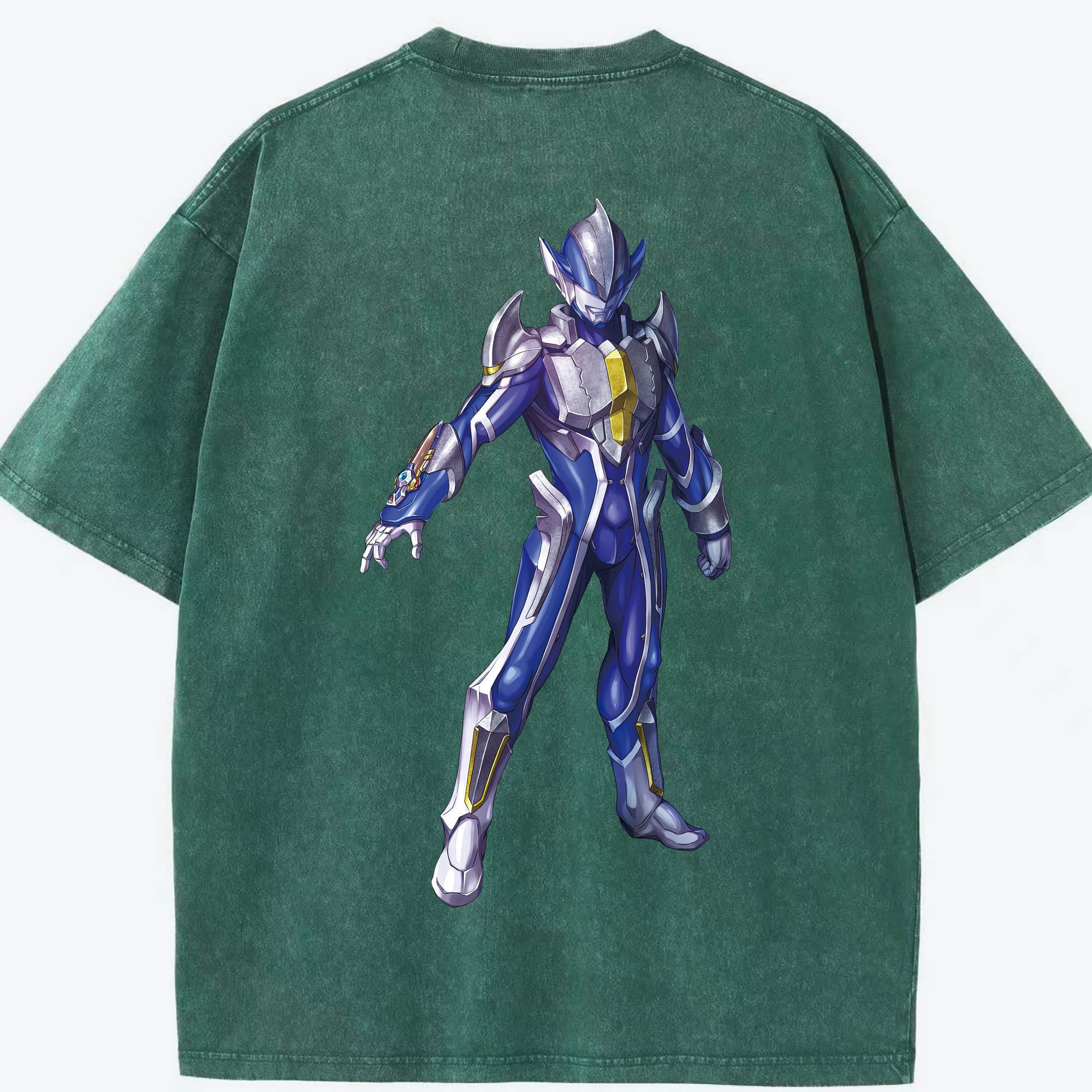 （画像用） ウルトラマン Ultraman 綿100% ヴィンテージ風 半袖Tシャツ（背面プリント）